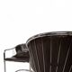 Set of 4 Chrome cantilever dining chairs attributed to Gastone Rinaldi