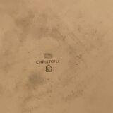 Christofle silver metal caviar service