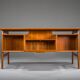 Model 75 Teak Desk from Omann Jun Møbelfabrik, 1960s