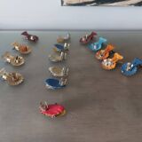 15 vintage clip-on candle holders