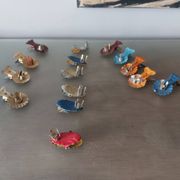 15 bougeoirs vintages à pince