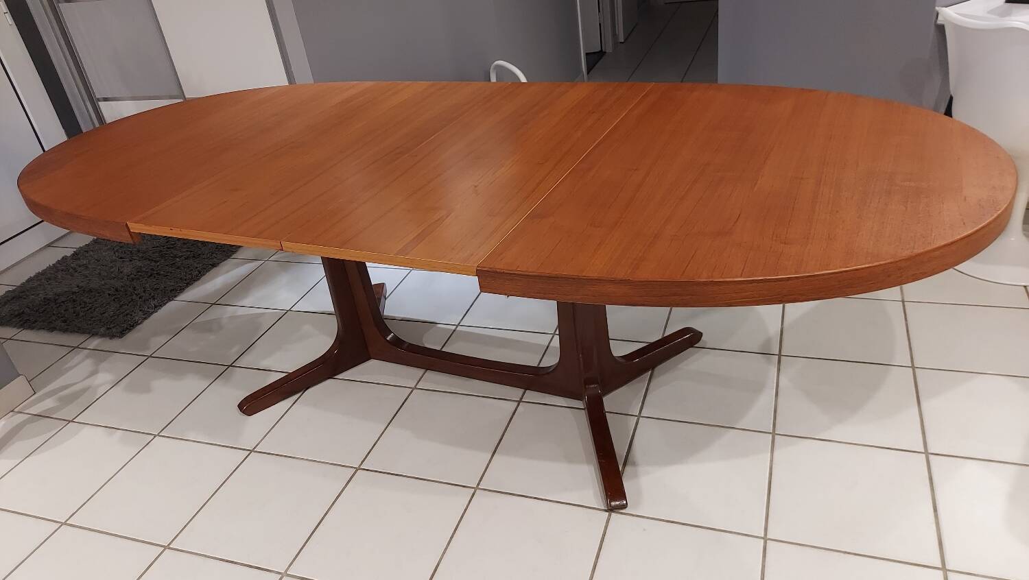 Baumann teck house extendable table vintage 1970