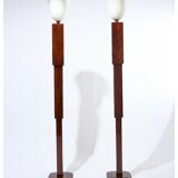 Pair of large floor lamps - Art Deco period