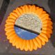 Plastic sun mirror 70s