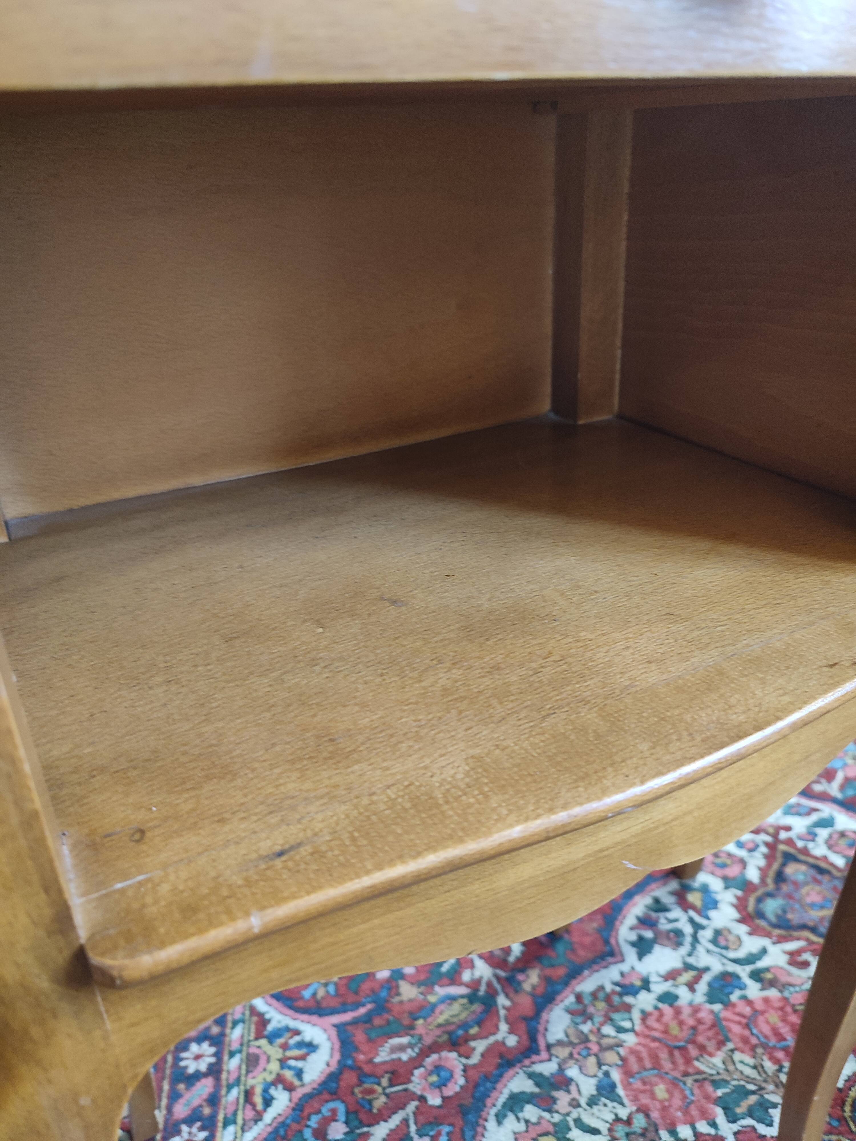 Pair of niche bedside tables