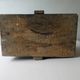 Raw wood horticulturer basket, black patina