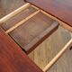 Dining table with rosewood extension 1960s