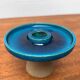 Danish ceramic candlestick from the mid-century by Herman A. Kähler for Hak, 1960s.