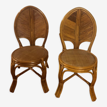 Rattan chairs