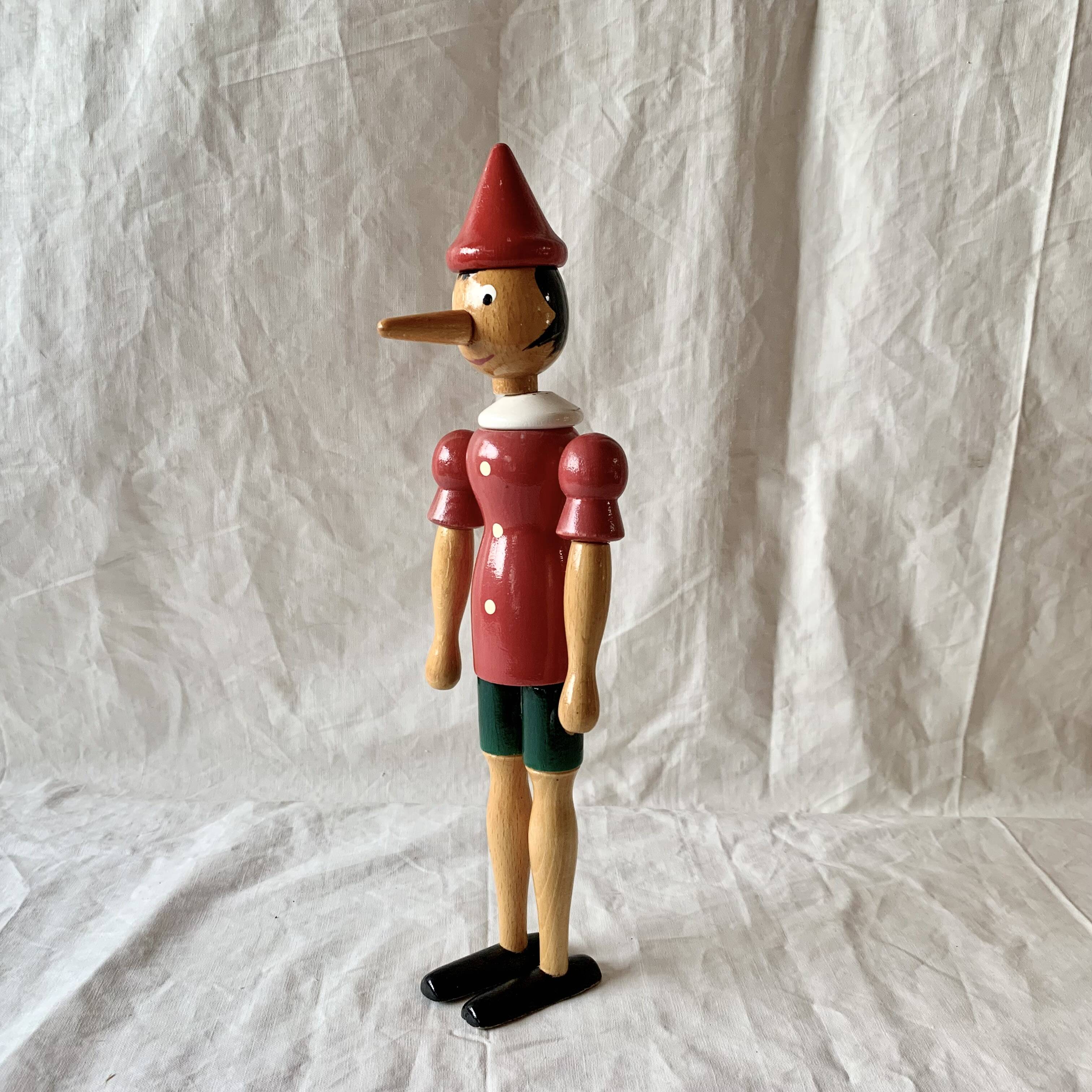 Articulated wooden Pinocchio - 31 cm