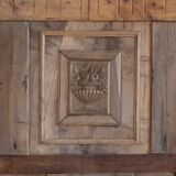 17th century woodwork headboard
