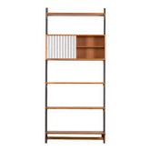 Bibliothèque scandinave en teck par Kai Kristiansen pour FM Mobler Danemark années 1960