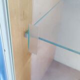 Sideboard and sliding door showcase scandinavian style manufactured from the 60s and 70s