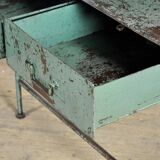 Table de travail industrielle, années 60