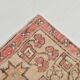 4x8 Vintage Soft Red & Samon Beige Turkish Handwoven Vintage Rug,177x230 Cm