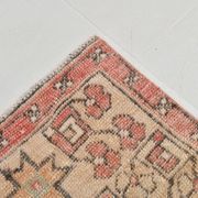 4x8 Vintage Soft Red & Samon Beige Turkish Handwoven Vintage Rug,177x230 Cm