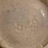 Barbotine pitcher numbered