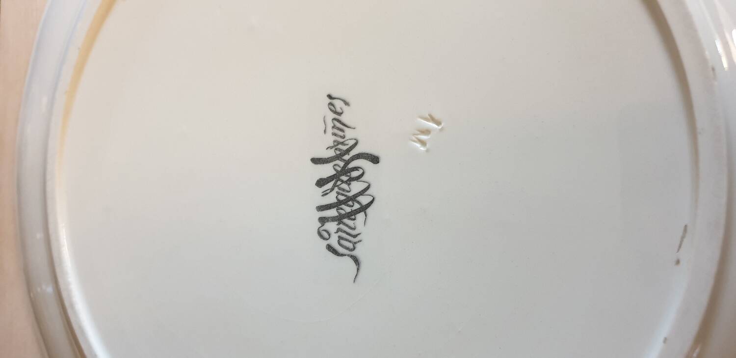 Three Louis XV dishes from Sarreguemines