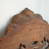 Miroir doré ancien XIXe Bois
