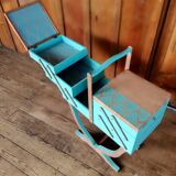 Vintage sewing cart