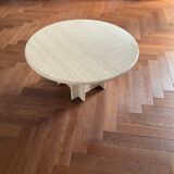 Roche Bobois vintage travertine coffee table from the 70s / 80s