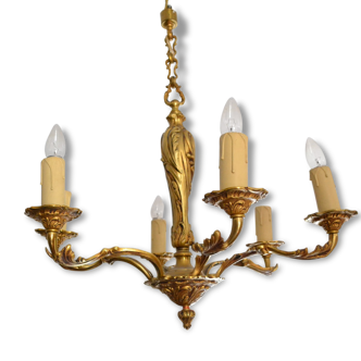 Bronze chandelier