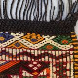 Small Vintage Turkish Kilim Rug 118x75 cm Wool Kelim