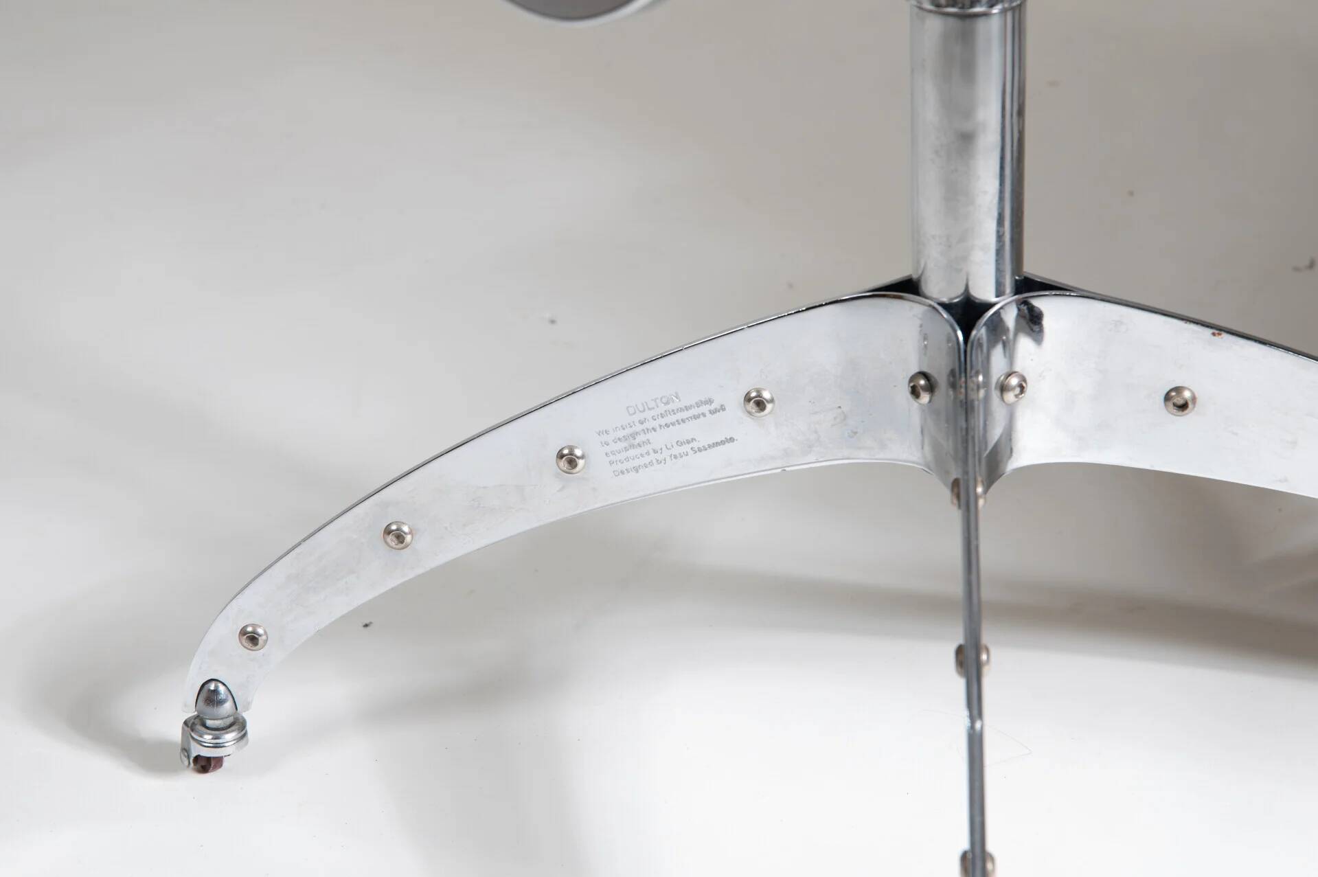 Miroir des années 80 par Yasuaki Sasamoto pour Li Qian, Japon en hammerite