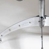 Miroir des années 80 par Yasuaki Sasamoto pour Li Qian, Japon en hammerite