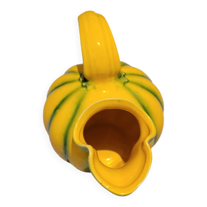 Pichet melon en Barbotine - longchamp