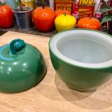 Vintage green apple ice bucket