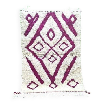 Handmade traditional pure natural wool rug