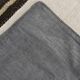 5x7 Turkish Hand-Woven Beige & Brown Striped Kilim Carpet, 144x202Cm