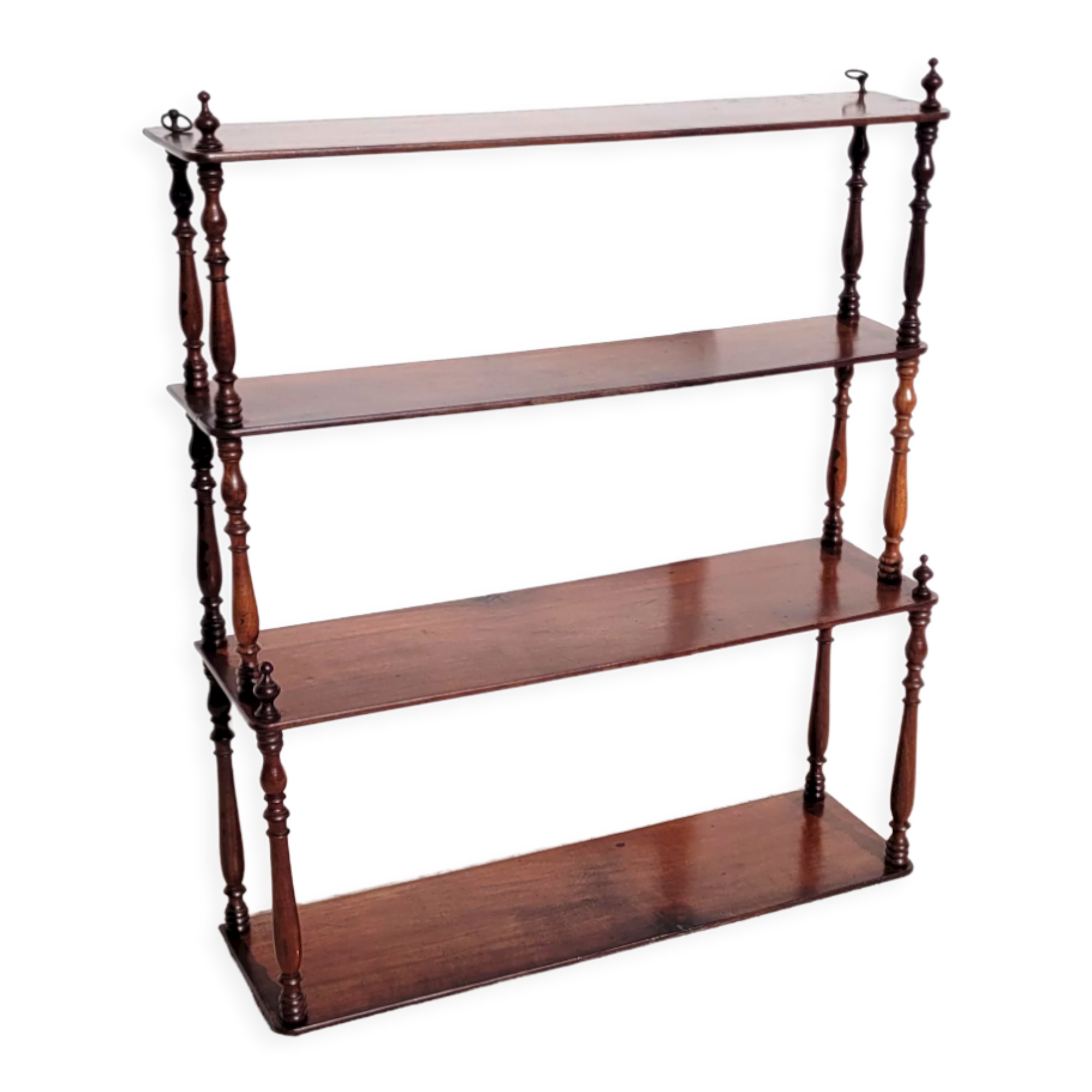 Mahogany wall shelf 1900