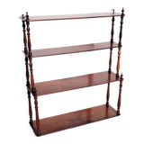 Mahogany wall shelf 1900