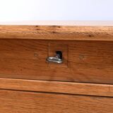All-Faced Oak Commercial Desk - 1900
