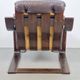 Vintage Armchair in Brown Leather and Bentwood attributed to Coja, 1970s