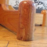 Parrot coat rack in pine 1980