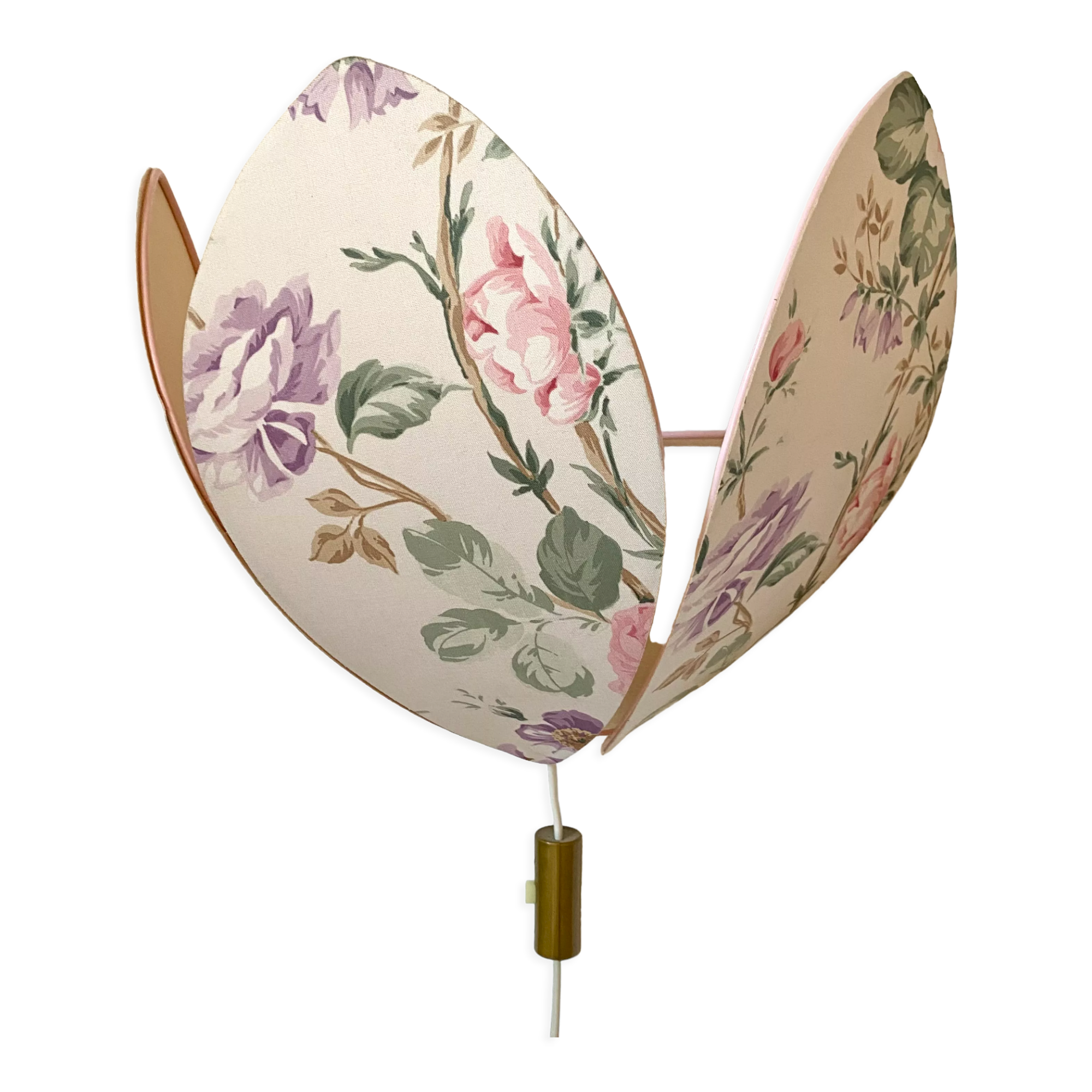 Vintage wall lamp petals