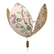 Vintage wall lamp petals