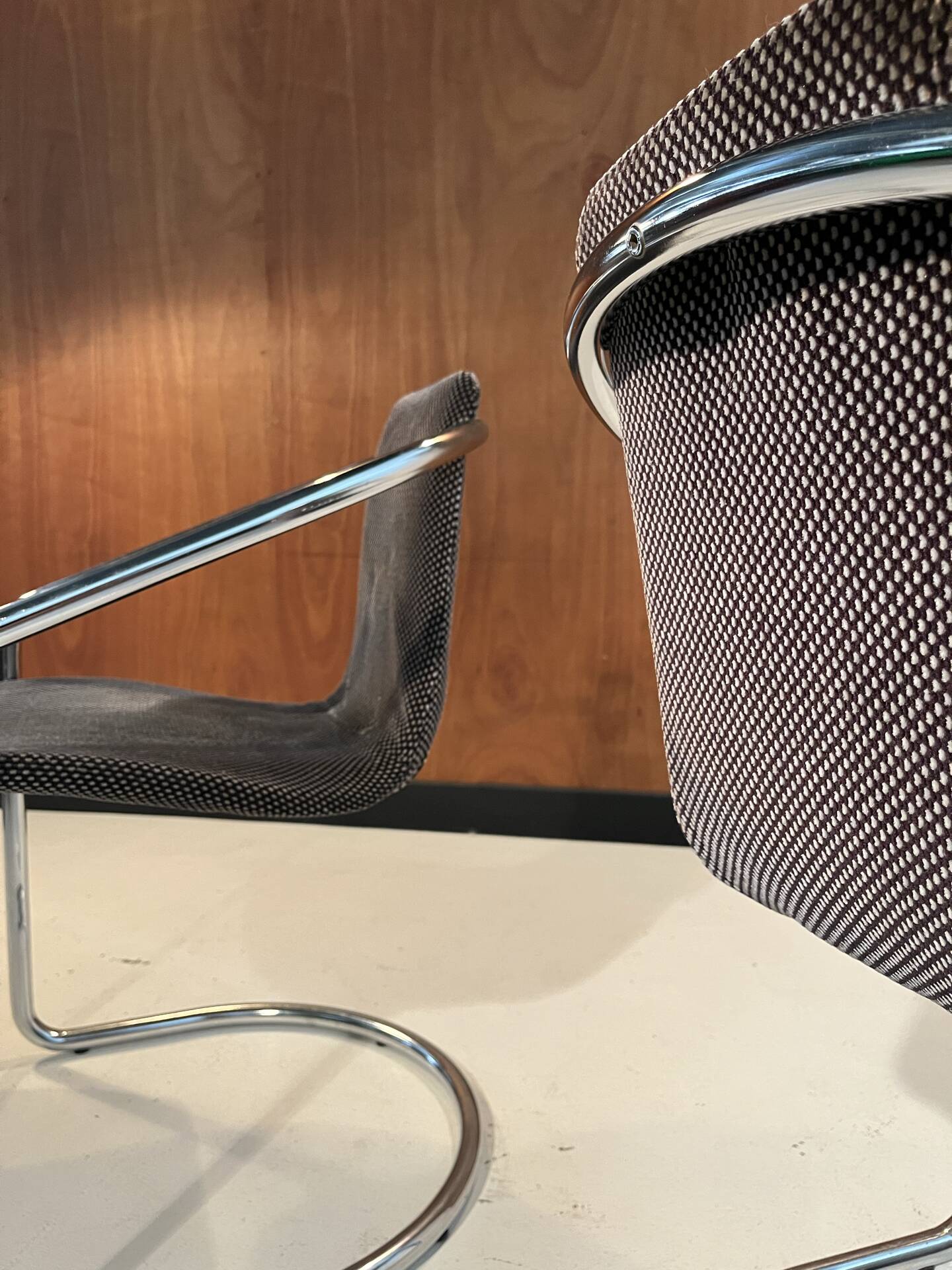 Paire de chaises vintage 1970