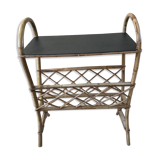 Rattan review door