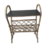 Rattan review door