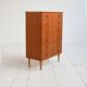 Commode en teck scandinave, années 1960