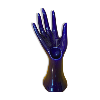 Blue baguier hand