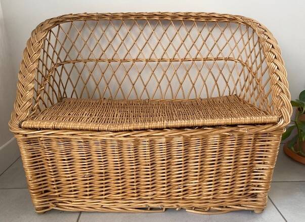 Rattan bench or play chest