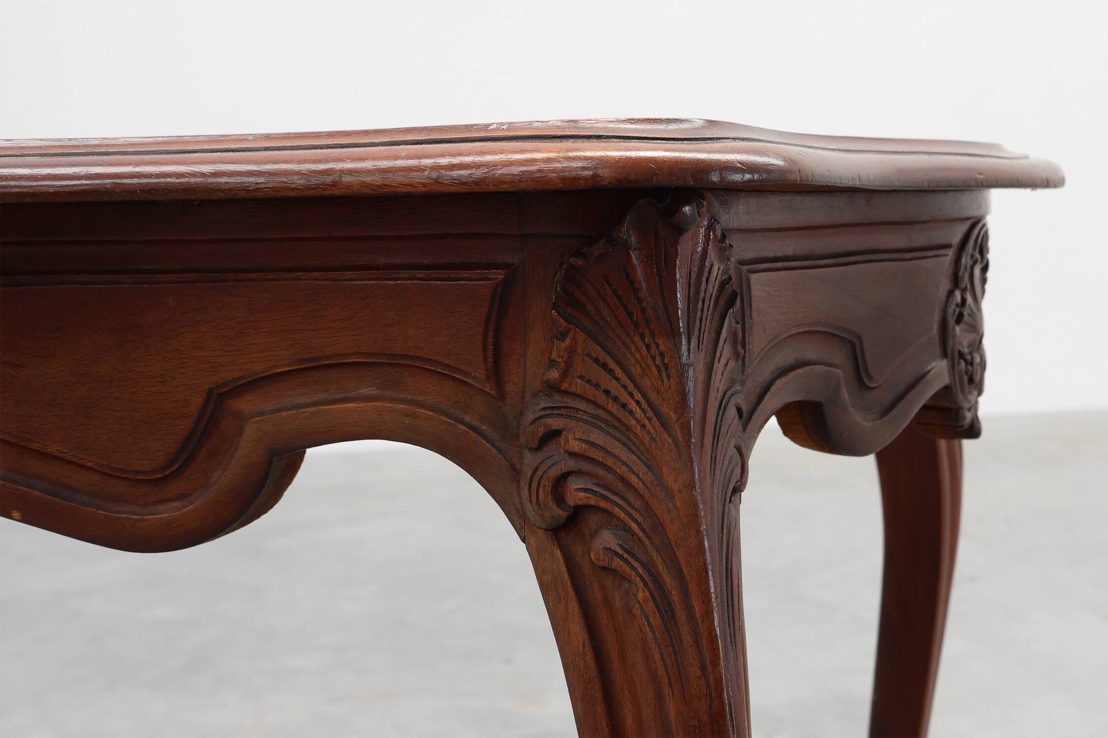 Antique carved LOUIS XV style Side Table, France ca. 1900