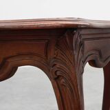 Antique carved LOUIS XV style Side Table, France ca. 1900