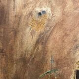 Abstract painting Miklos Bokor