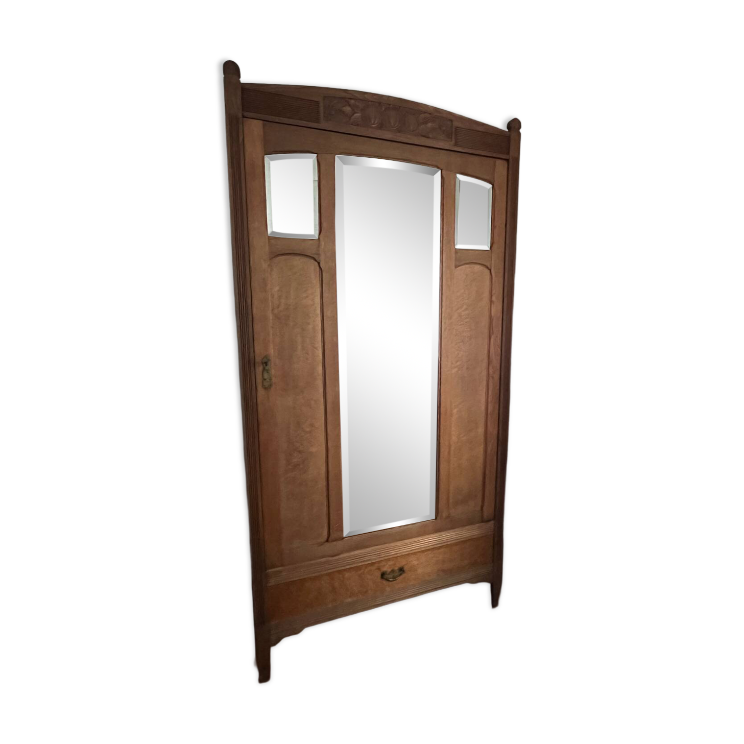 Armoire Ancienne Porte Miroitée